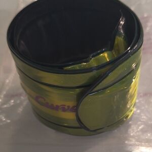 Bundle Of 6 Yellow and Black Reflective Armbands